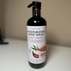 Pharm to Table ~ Coconut & Vitamin E Moisturizing Hand Wash 21 fl oz New